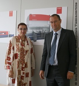 Марина Волкова и Андрес Евалд luzina 274x300 Bystronic в гостях у Лазерных технологий