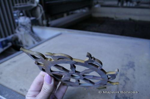 Украшение из латуни Украшение из латуни